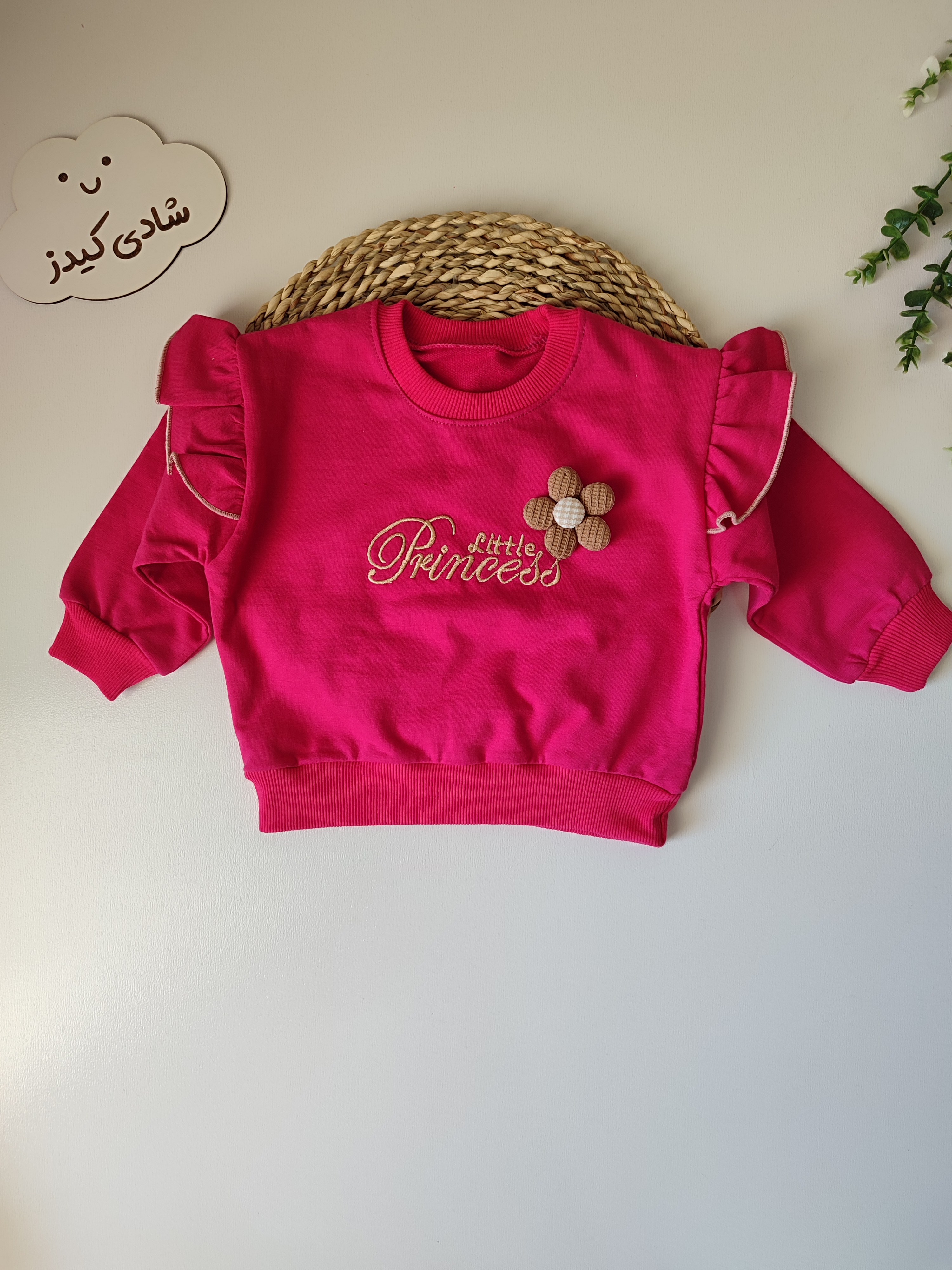 بلوز تک نخ پنبه لاکرا دخترانه 💕